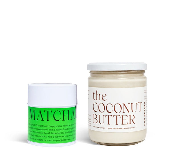 matcha + coconut butter - CAP Beauty